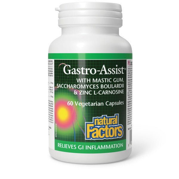 Natural Factors Gastro - Assist 60 Veg Capsules - Nutrition Plus