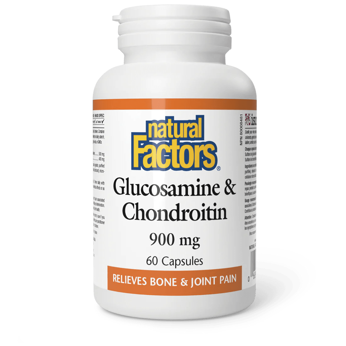 Natural Factors Glucosamine & Chondroitin 240 Capsules - Nutrition Plus