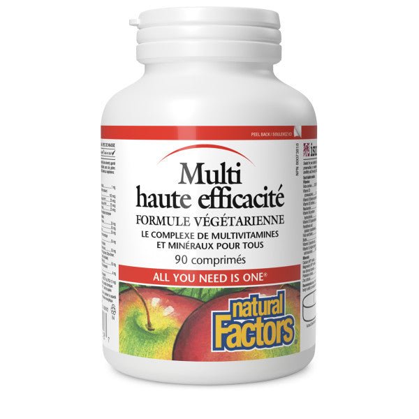 Natural Factors Hi Potency Multi Vegetarian Formula - Nutrition Plus