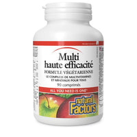 Thumbnail for Natural Factors Hi Potency Multi Vegetarian Formula - Nutrition Plus