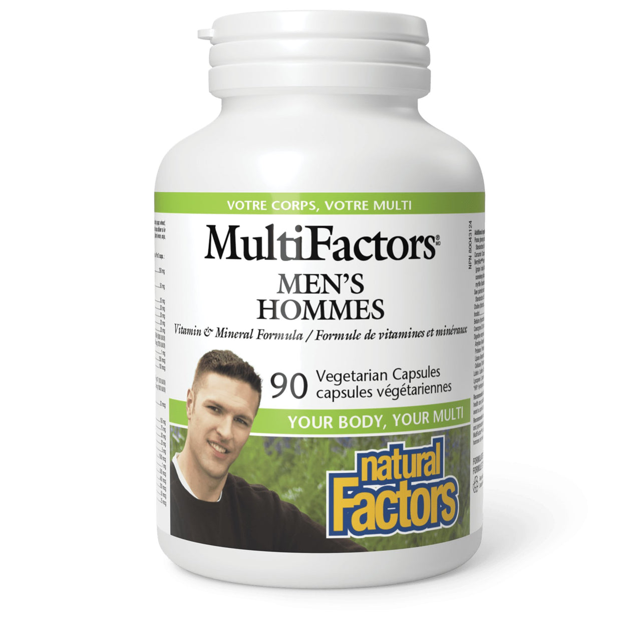 Natural Factors Men's MultiFactors 90 Veg Capsules - Nutrition Plus