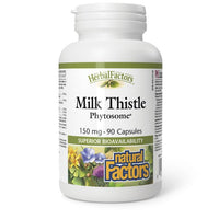 Thumbnail for Natural Factors Milk Thistle Phytosome 150 mg 90 Capsules - Nutrition Plus