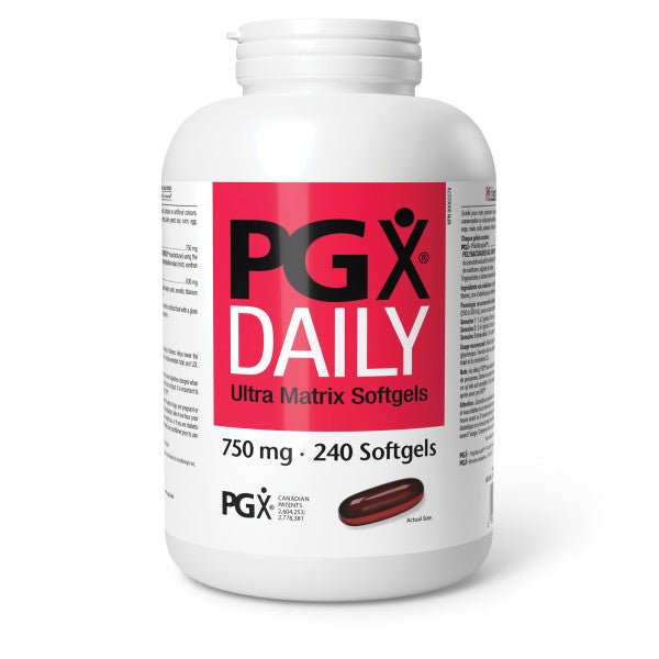 Natural Factors PGX Daily Ultra Matrix 240 Softgels - Nutrition Plus