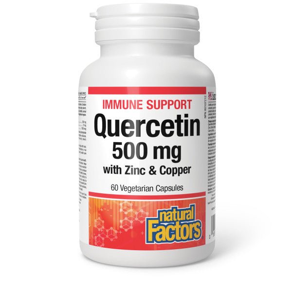 Natural Factors Quercetin 500mg 60 Capsules - Nutrition Plus