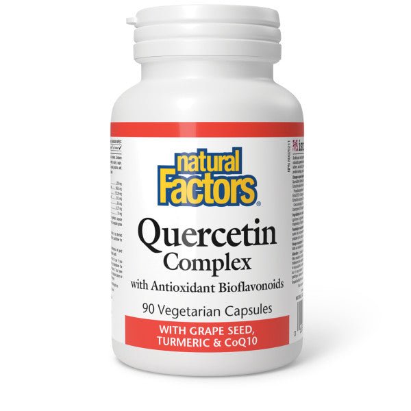 Natural Factors Quercetin Complex 560 mg 90 Veg Capsules - Nutrition Plus