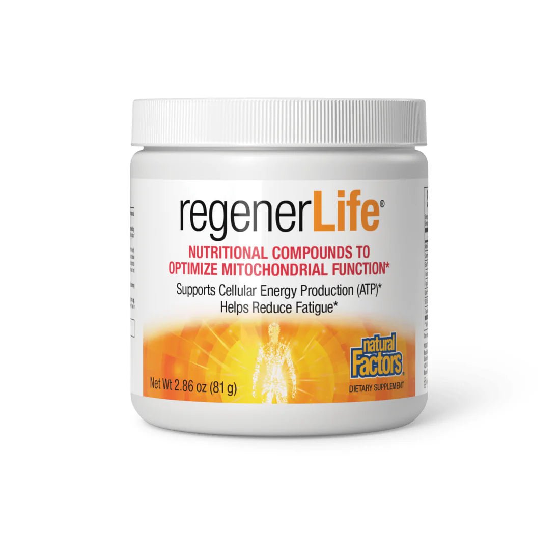 Natural Factors RegenerLife 81 Grams Powder - Nutrition Plus