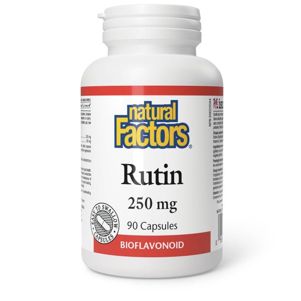 Natural Factors Rutin 250mg 90 Capsules - Nutrition Plus