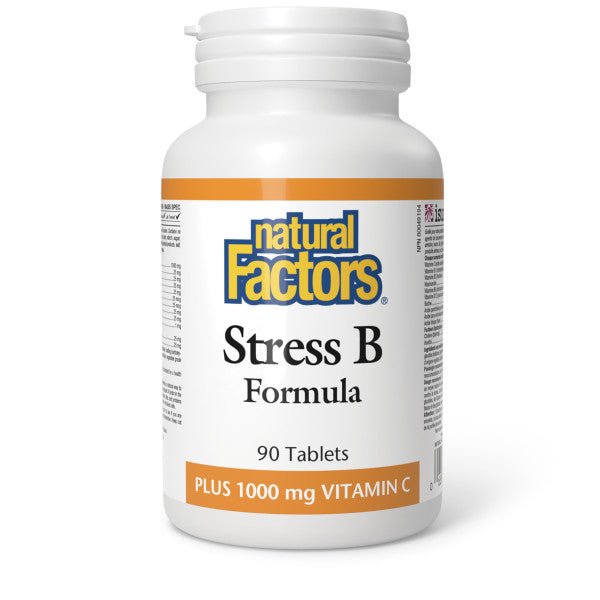 Natural Factors Stress B Formula 90 Tablets - Nutrition Plus