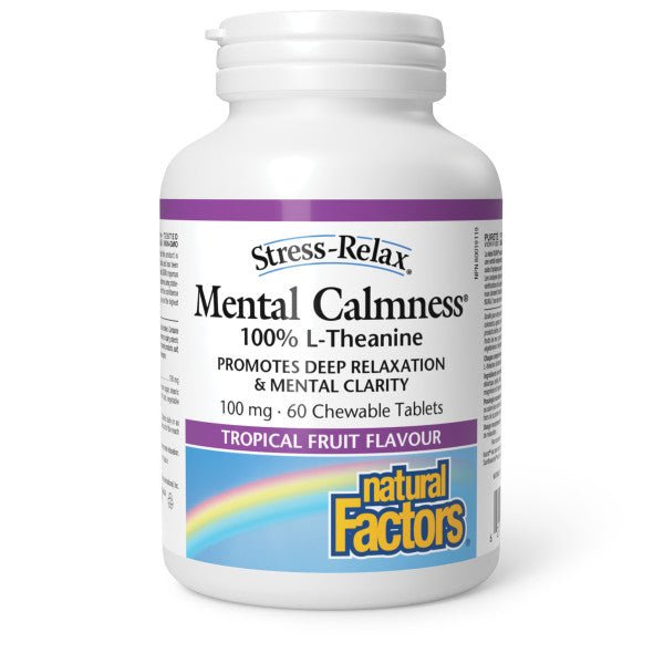 Natural Factors Stress - Relax Mental Calmness - Nutrition Plus