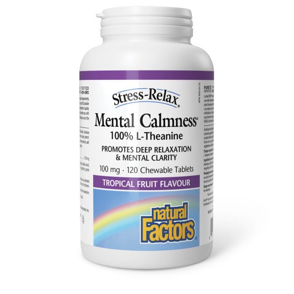 Natural Factors Stress - Relax Mental Calmness - Nutrition Plus