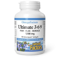 Thumbnail for Natural Factors Ultimate 3.6.9, OmegaFactors - Nutrition Plus