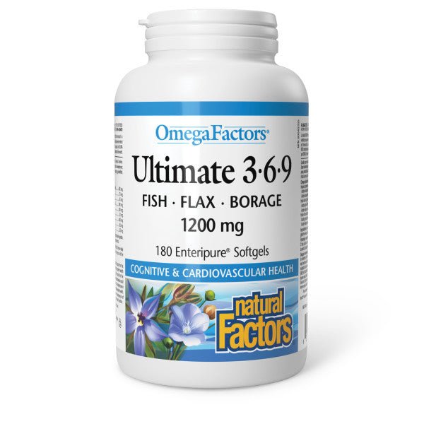 Natural Factors Ultimate 3.6.9, OmegaFactors - Nutrition Plus