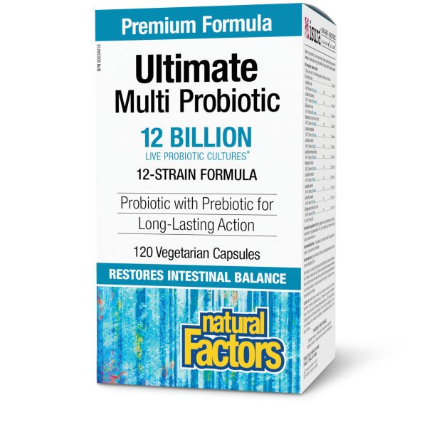 Natural Factors Ultimate Multi Probiotic 12 Billion - Nutrition Plus