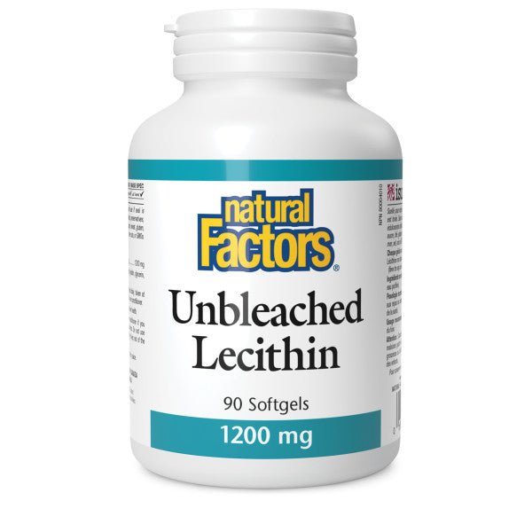 Natural Factors Unbleached Lecithin - Nutrition Plus