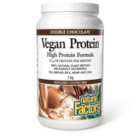 Thumbnail for Natural Factors Vegan Protein High Protein Formula 1 kg - Nutrition Plus