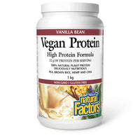 Thumbnail for Natural Factors Vegan Protein High Protein Formula 1 kg - Nutrition Plus