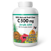 Thumbnail for Natural Factors Vitamin C 500mg 180 Wafers - Nutrition Plus