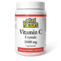 Thumbnail for Natural Factors Vitamin C Crystals 1 Kilogram - Nutrition Plus