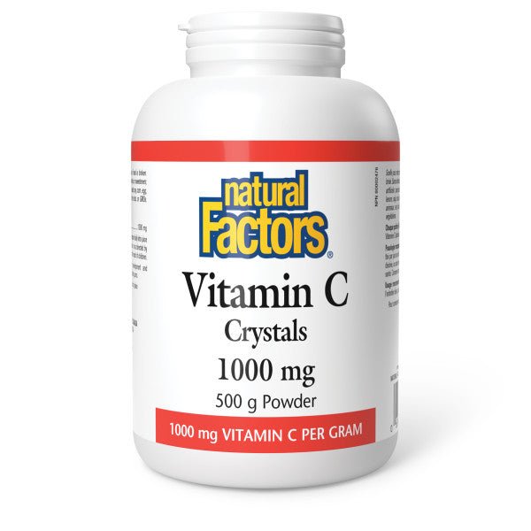 Natural Factors Vitamin C Crystals - Nutrition Plus