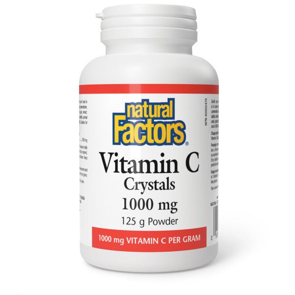 Natural Factors Vitamin C Crystals - Nutrition Plus