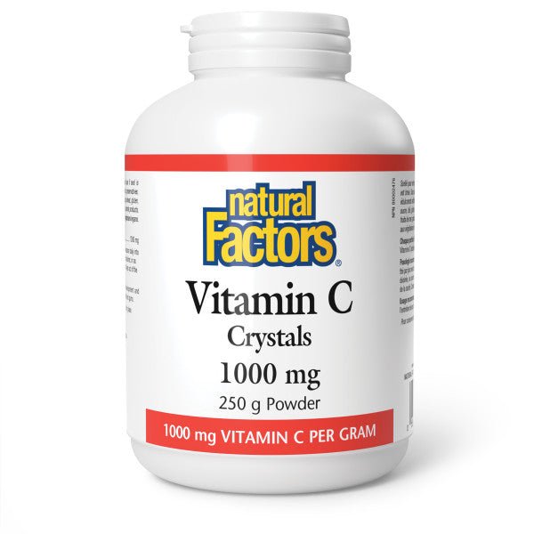 Natural Factors Vitamin C Crystals - Nutrition Plus