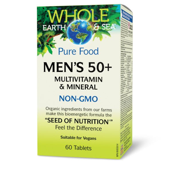 Natural Factors WES Men 50+ Multivitamin & Mineral - Nutrition Plus