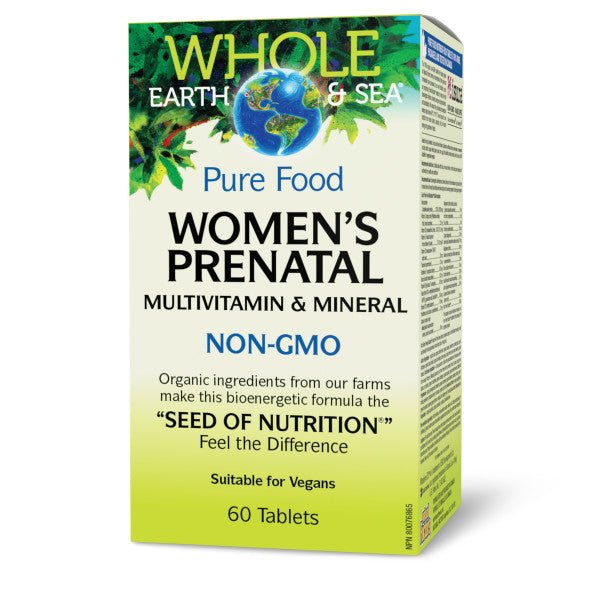 Natural Factors WES Women's Prenatal 60 Tablets - Nutrition Plus