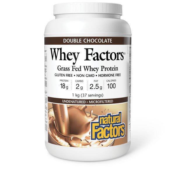 Natural Factors Whey Factors 1 KG - Nutrition Plus