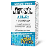Thumbnail for Natural Factors Women’s Multi Probiotic 12 Billion - Nutrition Plus