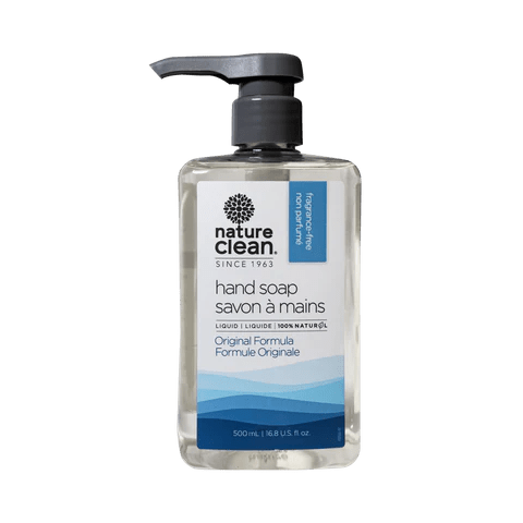 Nature Clean Fragrance - free Hand Soap 500 mL - Nutrition Plus