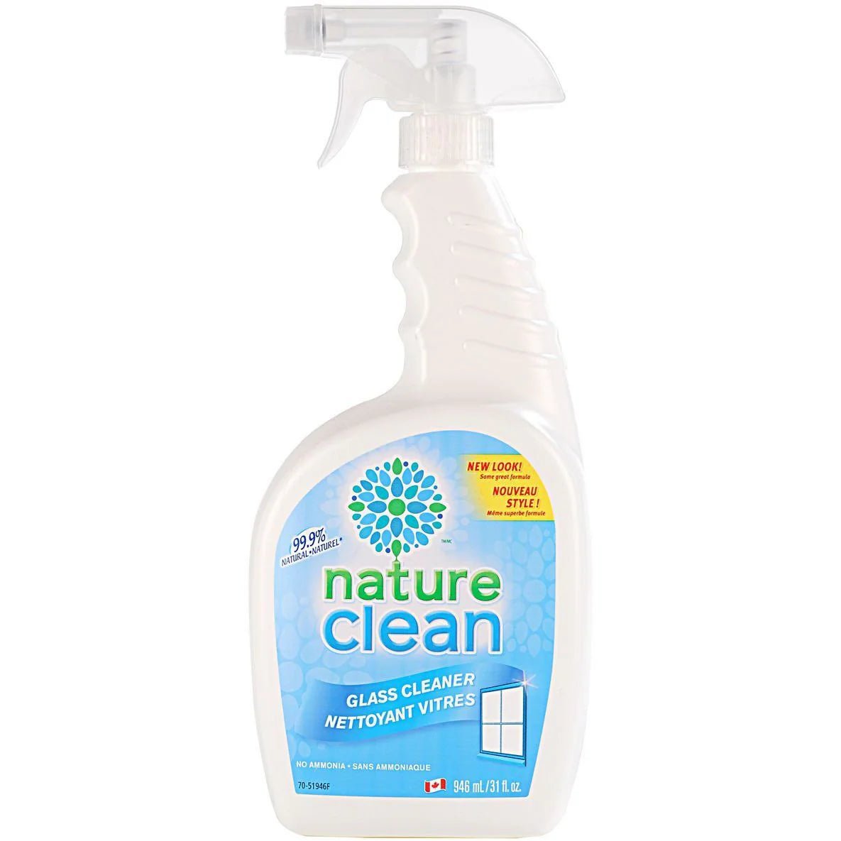 Nature Clean Glass & Window Cleaner 946 Ml - Nutrition Plus