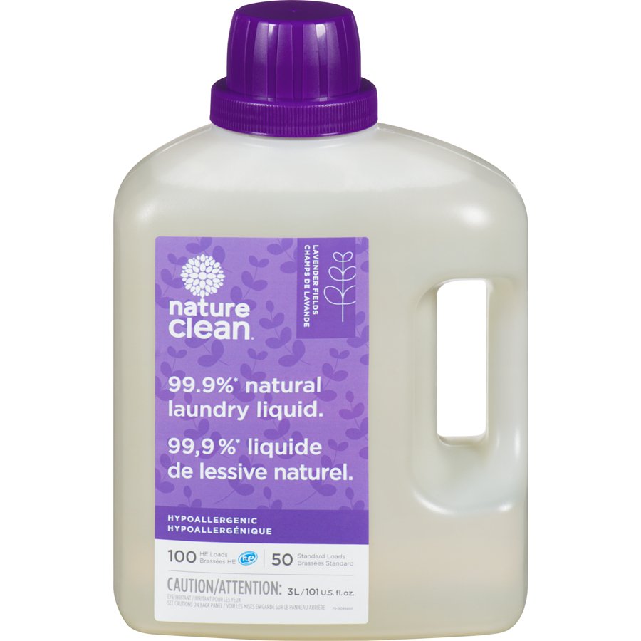 Nature Clean Laundry Liquid 3L 100 Wash, Lavender Fields - Nutrition Plus