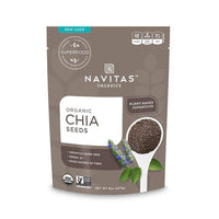 Thumbnail for Navitas Organics, Organic Chia Seeds 227 Grams - Nutrition Plus