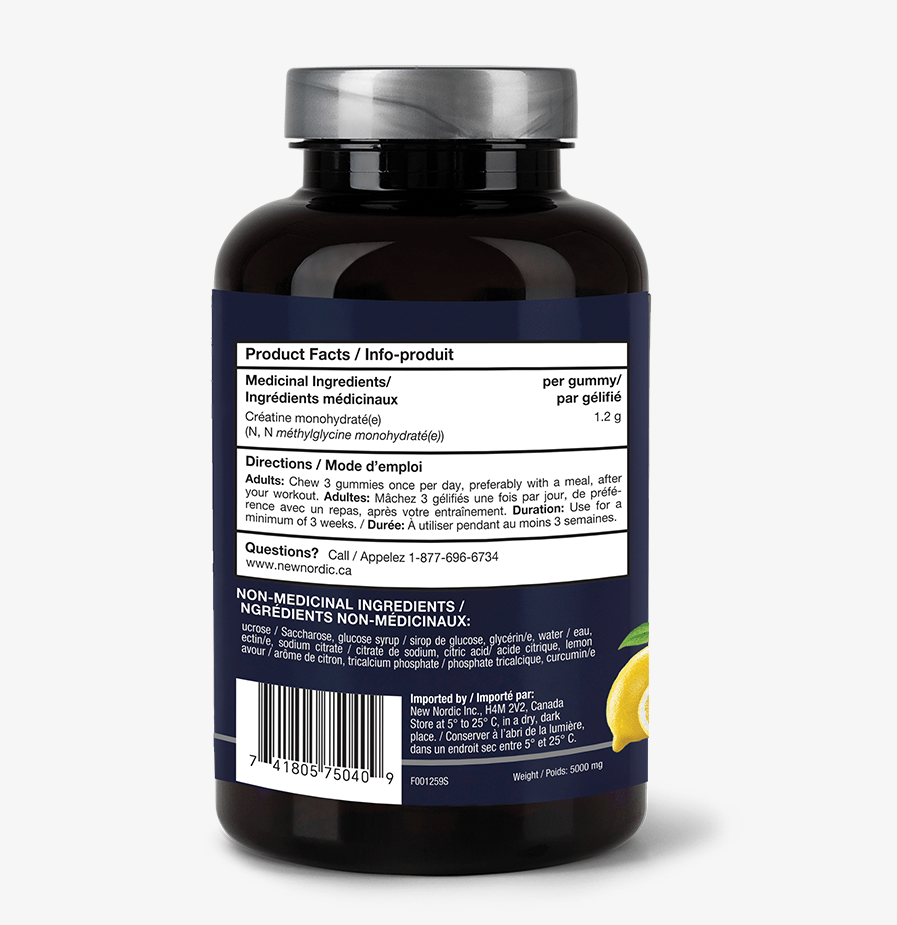 New Nordic Creatine 50 Gummies - Nutrition Plus