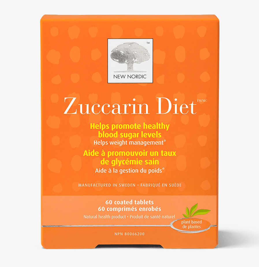 New Nordic Zuccarin Diet 60 Coated tablets - Nutrition Plus