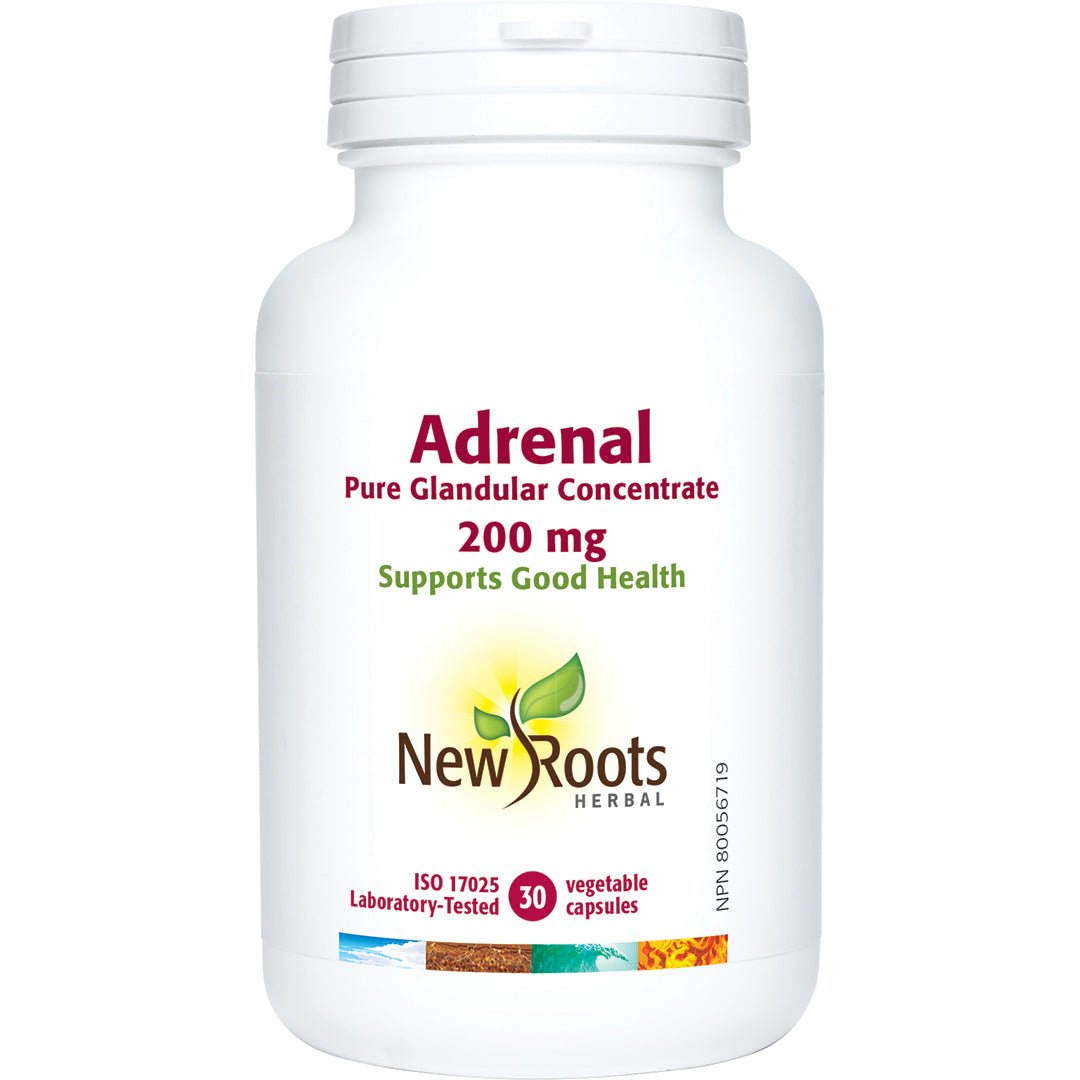 New Roots Adrenal Veg Capsules - Nutrition Plus