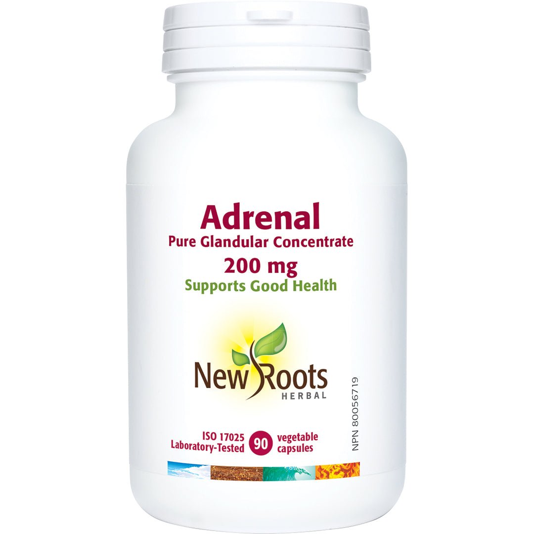 New Roots Adrenal Veg Capsules - Nutrition Plus