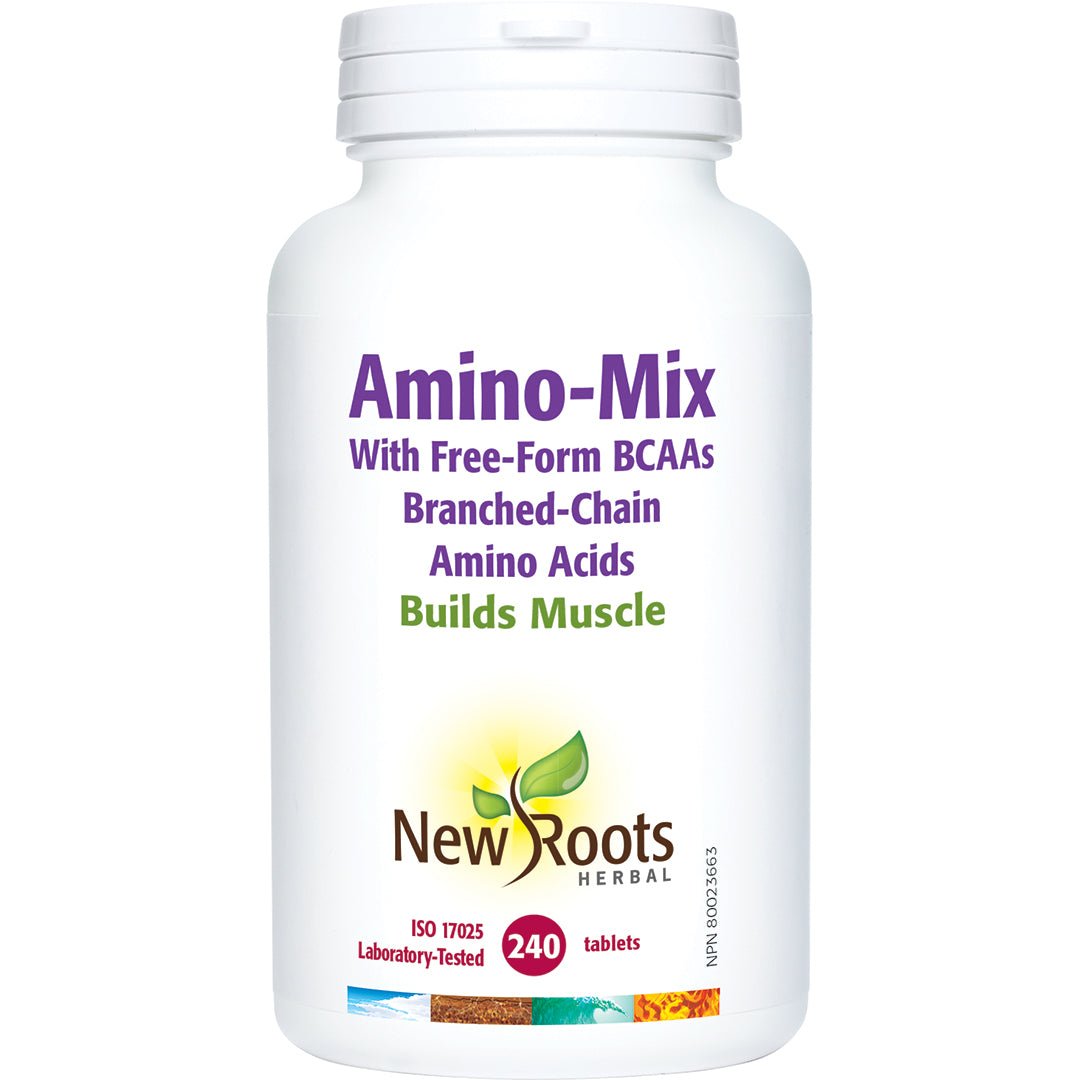New Roots Amino-Mix 240 Tablets - Nutrition Plus