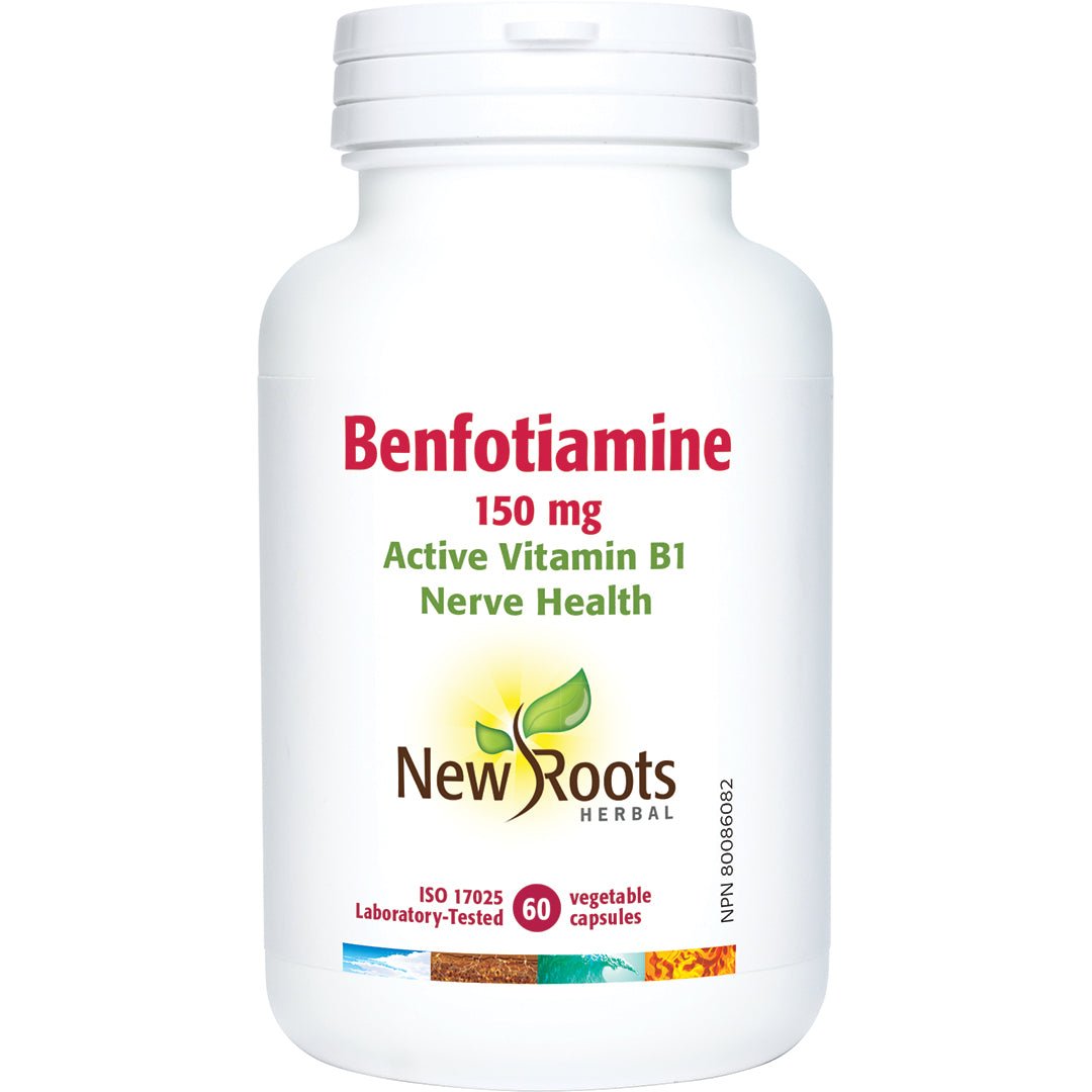 New Roots Benfotiamine 60 Vegetable Capsules - Nutrition Plus