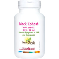 Thumbnail for New Roots Black Cohosh Extract 60 Veg Capsules - Nutrition Plus