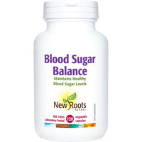 Thumbnail for New Roots Blood Sugar Balance 120 Veg Capsules - Nutrition Plus