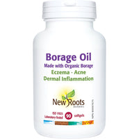 Thumbnail for New Roots Borage Oil 90 Softgels - Nutrition Plus
