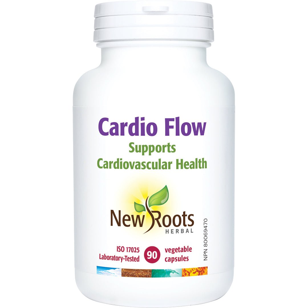 New Roots Cardio Flow 90 Veg Capsules - Nutrition Plus