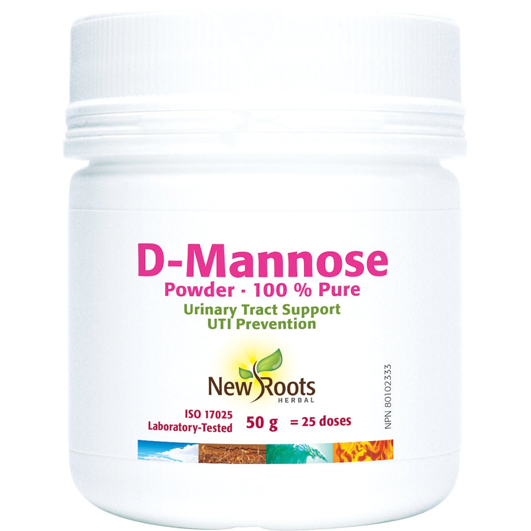 New Roots D-Mannose 50 Grams - Nutrition Plus