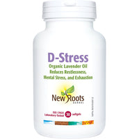 Thumbnail for New Roots D-Stress 30 Softgels - Nutrition Plus