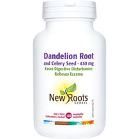 Thumbnail for New Roots Dandelion & Celery 100 Capsules - Nutrition Plus
