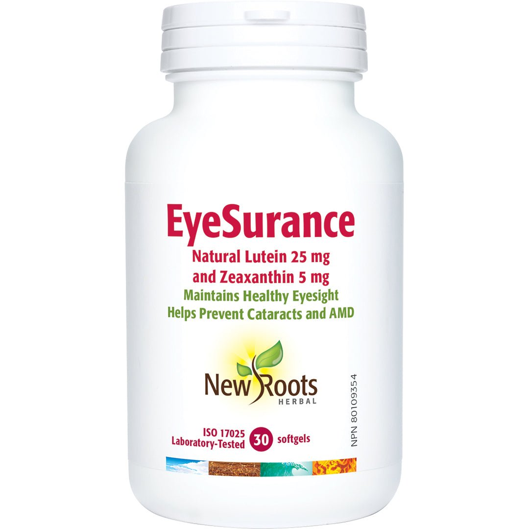 New Roots EyeSurance 30 Softgels - Nutrition Plus