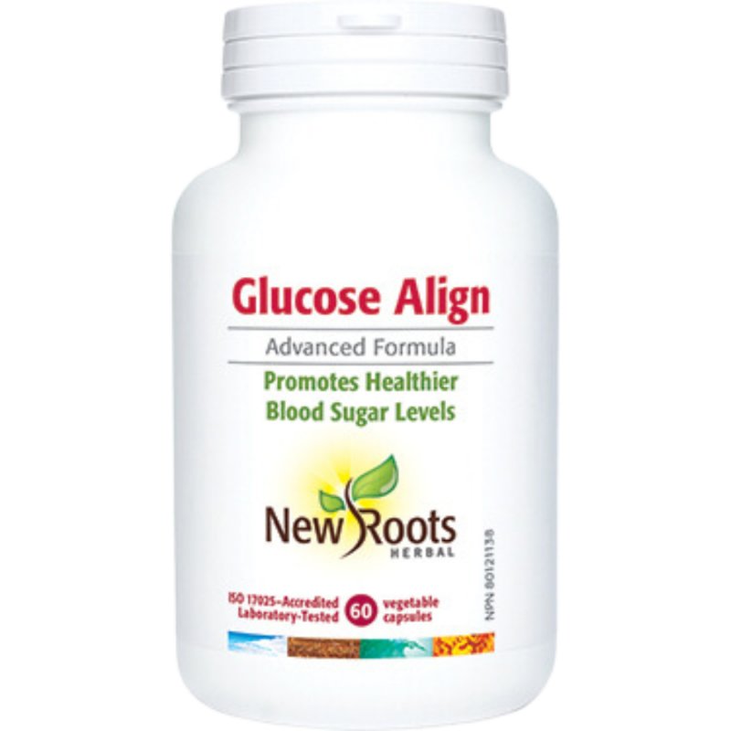 New Roots Glucose Align 60 Veg Capsules - Nutrition Plus