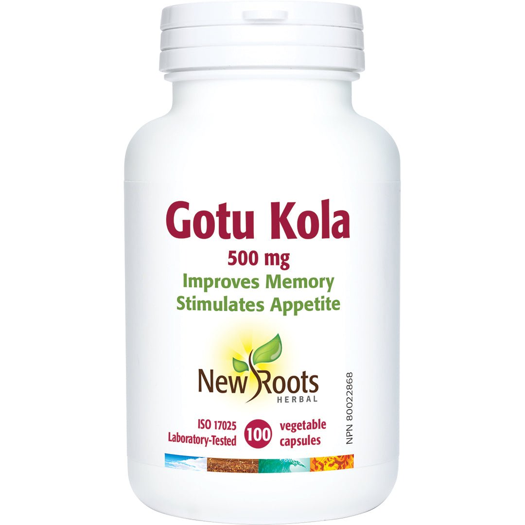 New Roots Gotu Kola 100 Veg Capsules - Nutrition Plus