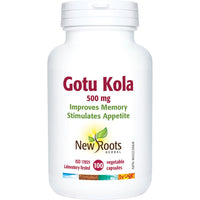 Thumbnail for New Roots Gotu Kola 100 Veg Capsules - Nutrition Plus